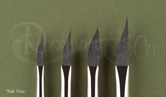 SERIES 40. TRIANGULAR BRUSH - PYRAMID SHAPED